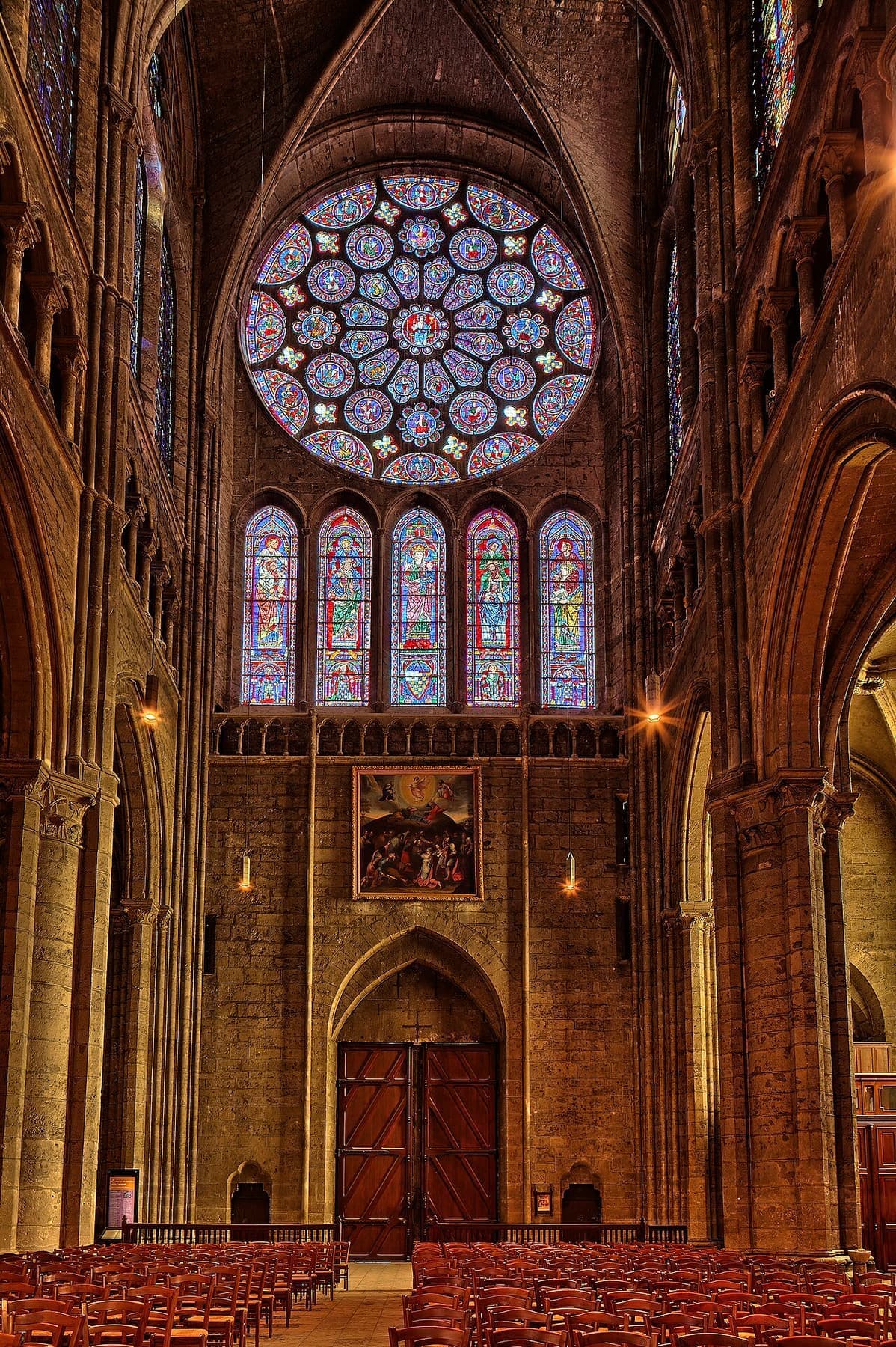 The stained glass of Chartres Cathedral
