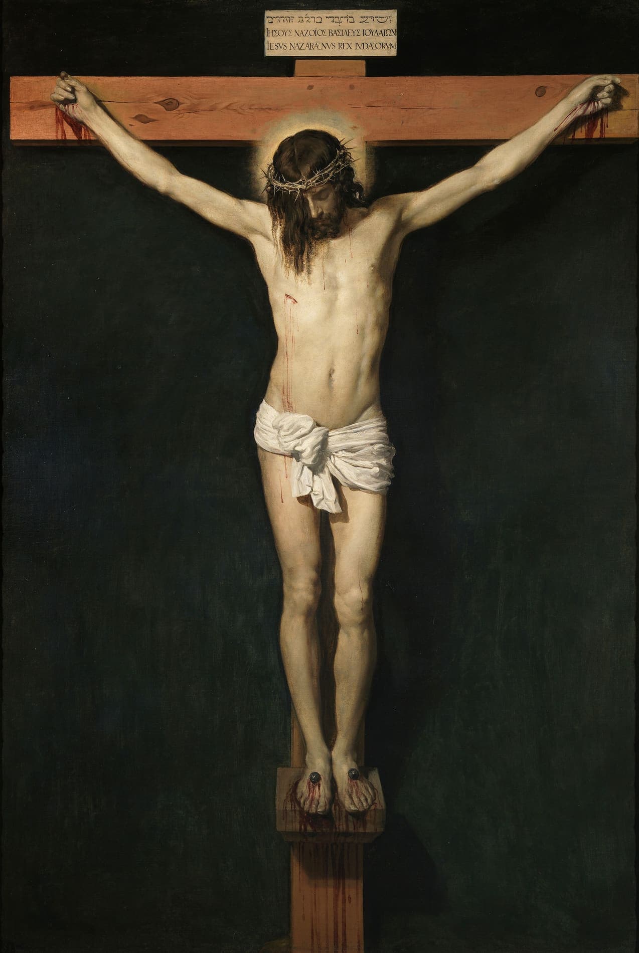 Christ Crucified — Diego Velázquez, c. 1632 (Museo del Prado)
